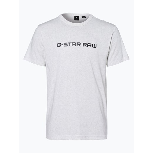 G-Star - T-shirt męski – Loaq, czarny szary G-Star L vangraaf