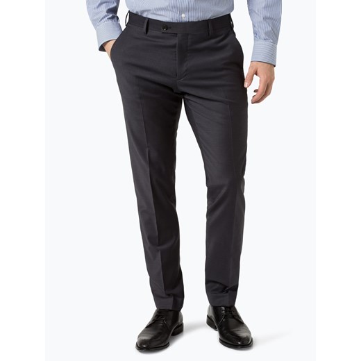Finshley & Harding - Męskie spodnie od garnituru modułowego – Black Label, szary Finshley & Harding czarny 50 vangraaf