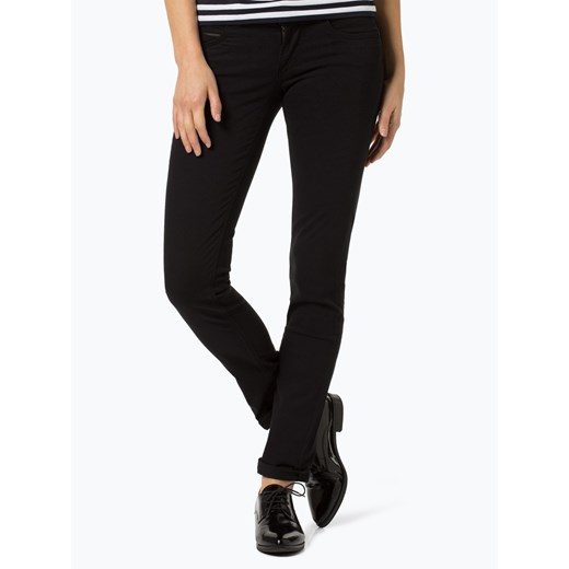 Pepe Jeans Spodnie Kobiety Jeansy czarny jednolity ze sklepu vangraaf w kategorii Jeansy damskie - zdjęcie 46967441
