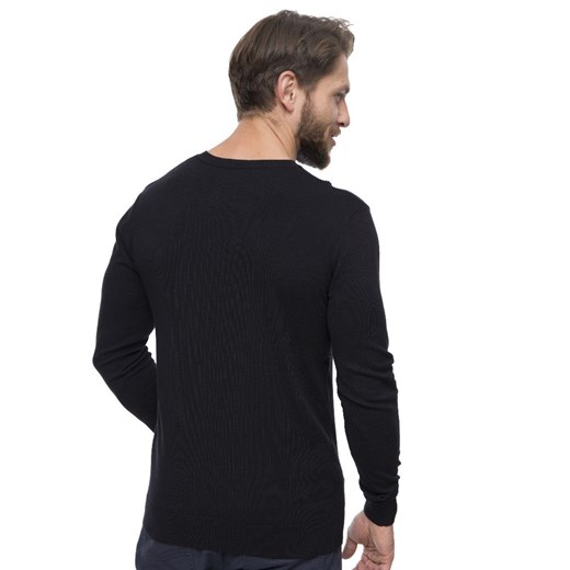 Sweter basic czarny  XL eLeger