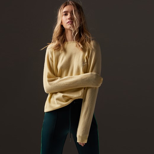 Reserved - Sweter - Żółty Reserved brazowy L 