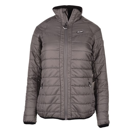 DAMSKA KURTKA PIKOWANA MINDY WO'S 5061-IRON GREY/PEACH ELBRUS g62, Płeć - WOMEN, Rozmiar - S, Kolor - IRON GREY/FLUO PEACH/POOL BLUE
