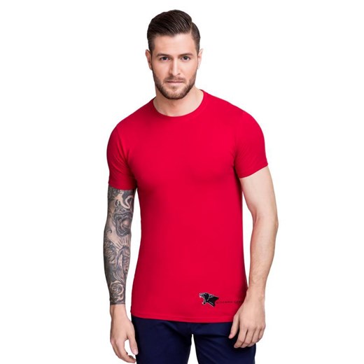 T-shirt NICODEMO TSTS000013 Giacomo Conti czerwony XXL 