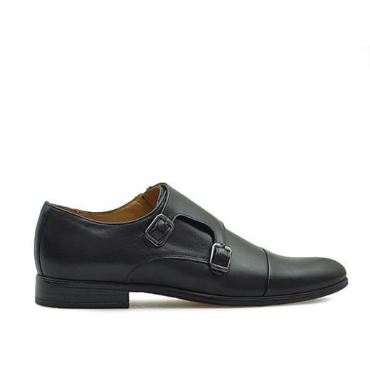 Pantofle Pan 1077 Czarne lico  Pan  Arturo-obuwie