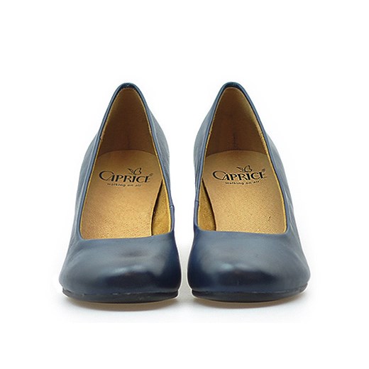 Pantofle Caprice 9-22400-24 Granatowe