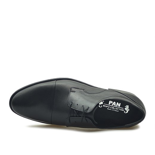 Pantofle Pan 1172 Czarne lico czarny Pan  Arturo-obuwie