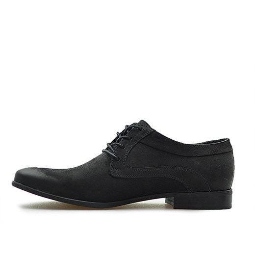 Pantofle Badura 7771 Czarne nubuk czarny Badura  Arturo-obuwie