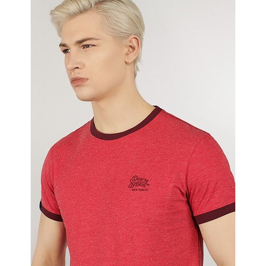 Koszulka BRACER Czerwony Melanż Diverse czerwony L 