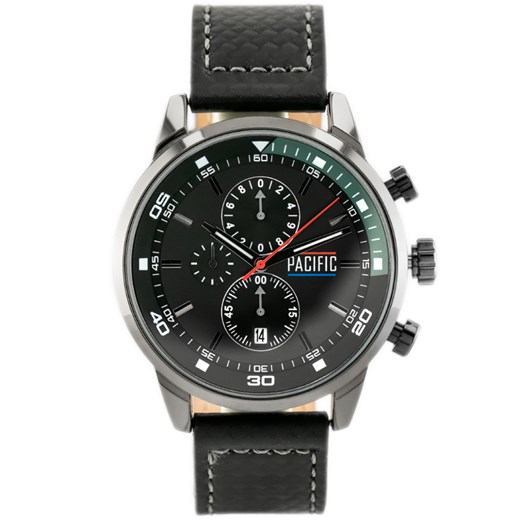 PACIFIC 1002 (zy054a) - CHRONOGRAF szary Pacific  TAYMA