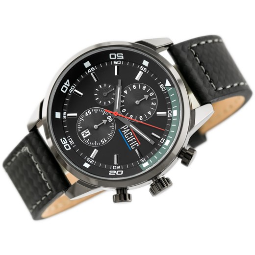 PACIFIC 1002 (zy054a) - CHRONOGRAF szary Pacific  TAYMA
