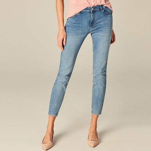 Mohito - Jeansy slim fit - Niebieski Mohito zielony 40