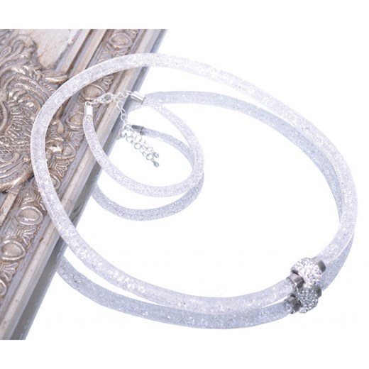 Elegancki zestaw biżuterii srebrny
