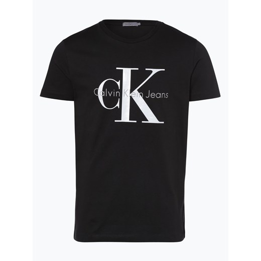 Calvin Klein Jeans - T-shirt męski, czarny