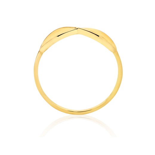 Złoty pierścionek INFINITY - Złoto 585 \ Bez kamienia    VIADEM