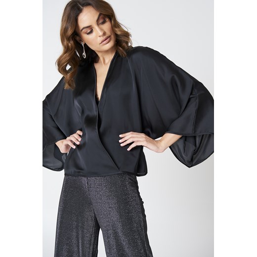 Kopertowa bluzka kimono
