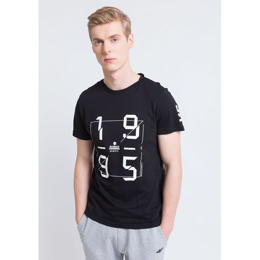 T-shirt męski TSM242 - głęboka czerń