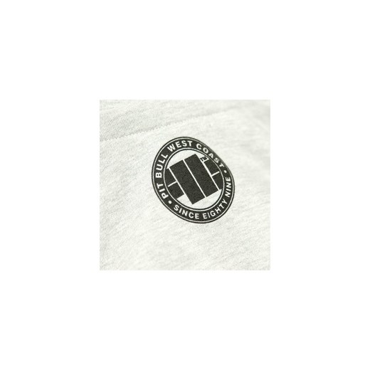 Bluza z kapturem Pit Bull Classic Logo - Szara (127033.1500) Pit Bull West Coast / Usa ?Zbrojownia.pl szary XL ZBROJOWNIA