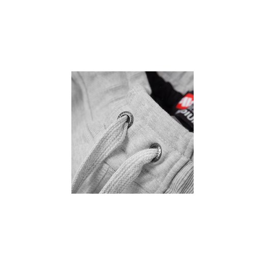 Spodnie dresowe Pit Bull Jogging Pants Logo Grey  (167002.1500) szary Pit Bull West Coast / Usa ?Zbrojownia.pl M ZBROJOWNIA