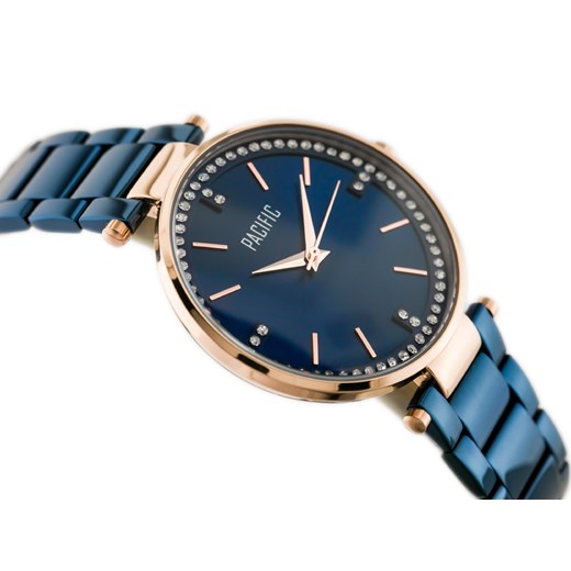 PACIFIC 6009 (zy598d) - navy/rosegold zielony Pacific  TAYMA