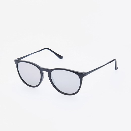 Reserved - Okulary przeciwsłoneczne - Czarny szary Reserved One Size 