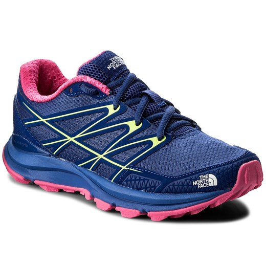 Buty THE NORTH FACE - Women's LiteWave Endurance T92VVJ3TR Sodalite Blue/Glo Pink  The North Face 38.5 eobuwie.pl