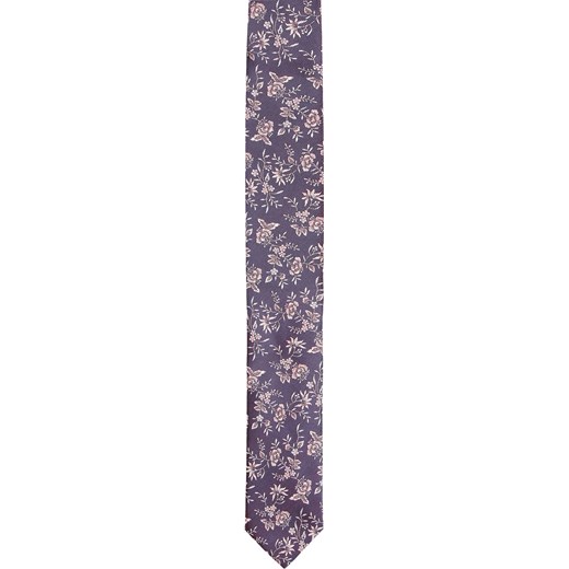 krawat platinum fiolet classic 214  Recman  