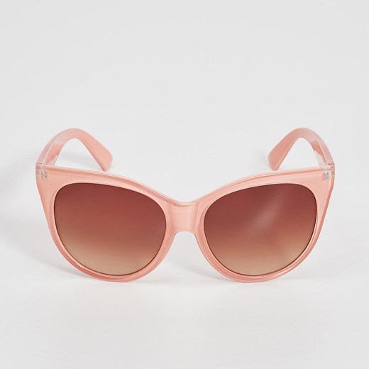 Sinsay - Sunglasses - Różowy Sinsay brazowy One Size 