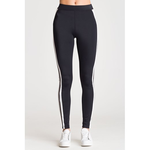 Czarne legginsy damskie z siatką Liu Jo Sport XS Velpa.pl