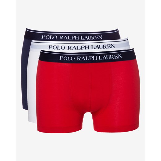 Polo Ralph Lauren 3-pack Bokserki S Niebieski Czerwony Biały