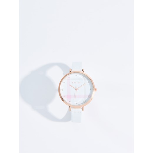 Mohito - Pastelowy zegarek - Biały Mohito bialy One Size 