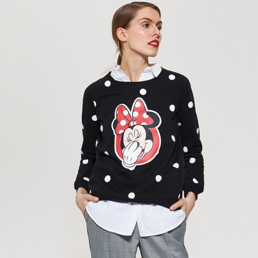 House - Bluza z nadrukiem mickey mouse - Czarny czarny House S 