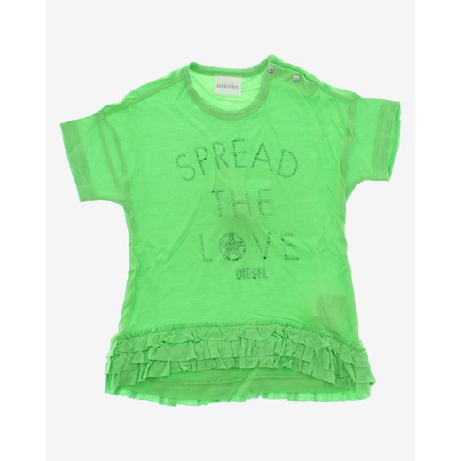Diesel Koszulka dziecięce 6 miesięcy Zielony