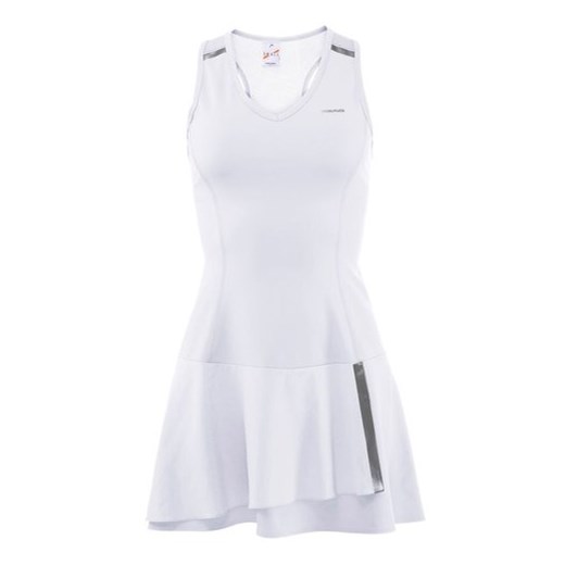 Damska sukienka tenisowa Head Performance Dress W - white/silver szary Head XS Strefa Tenisa