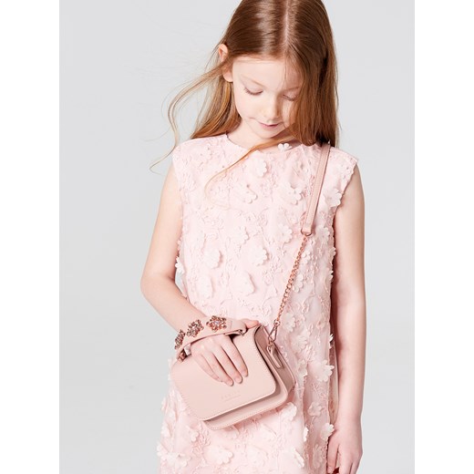 Mohito - Mini torebka dla dziewczynki little princess - Różowy bezowy Mohito One Size 