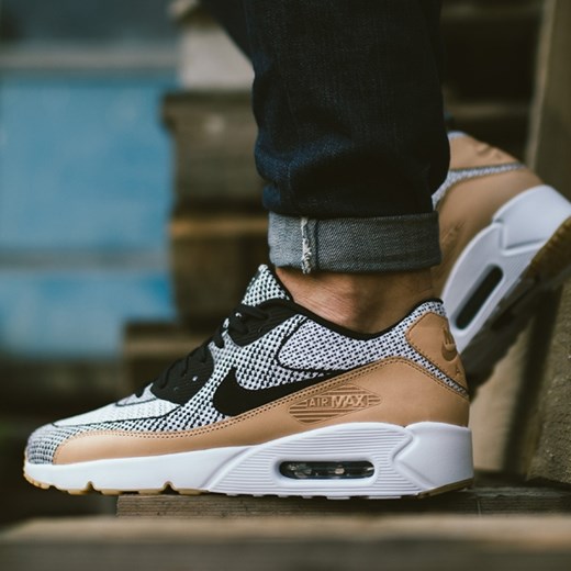 Buty męskie sneakersy Nike Air Max 90 Ultra 2.0 Jcrd Br 898008 100 - BIAŁY Nike 45 sneakerstudio.pl
