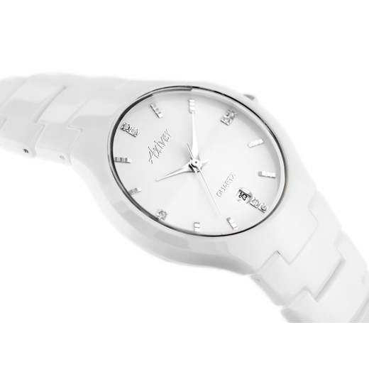 Zegarek Axiver biały 