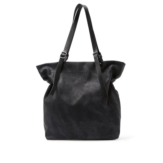 Esprit Casual - Damska torba shopper z imitacji skóry, czarny