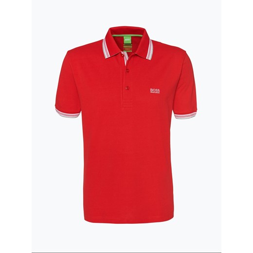 BOSS Athleisure - Męska koszulka polo – Paddy, czerwony