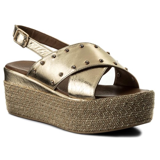Espadryle INUOVO - 8863 Gold Inuovo  37 eobuwie.pl