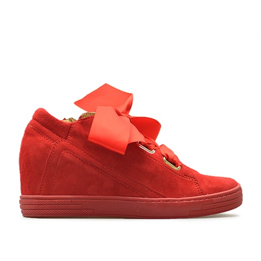 Sneakersy Kiera 678/W-25 Czerwone zamsz Kiera   Arturo-obuwie