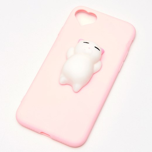 Cropp - Case na telefon iphone 7 - Różowy Cropp bezowy One Size 