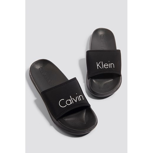 Klapki czarny Calvin Klein 39/40 NA-KD