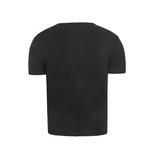 koszulka t-shirt 4077 - czarna  Risardi L 