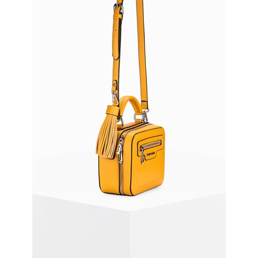 Żółta torebka Flora&Co kuferek BLR002 zolty uniwersalny LaRica
