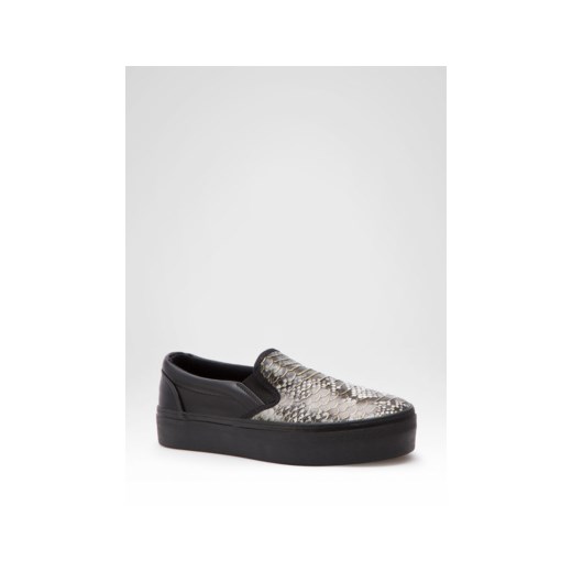 Trampki Slipony Spring Black Snake Slip On szary DeeZee.pl 38 