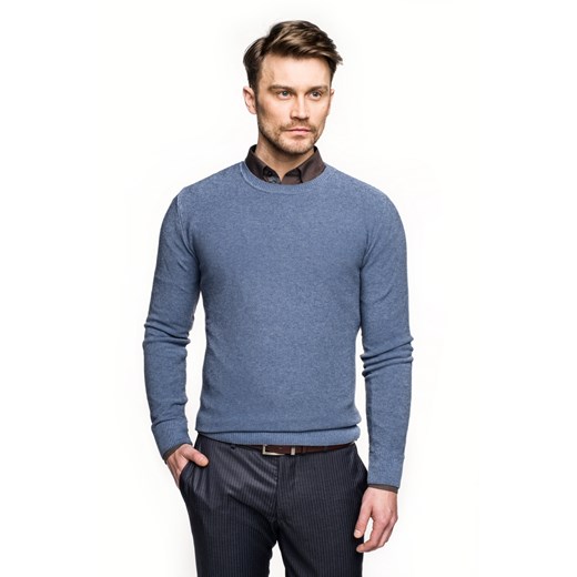 sweter cilian półgolf niebieski Recman  XL 