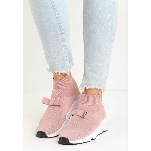 Różowe Buty Sportowe Bobby Socks
