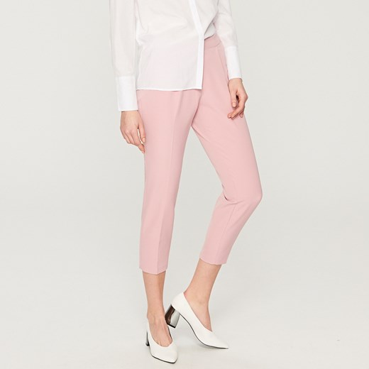 Reserved - Eleganckie spodnie - Różowy Reserved  34 