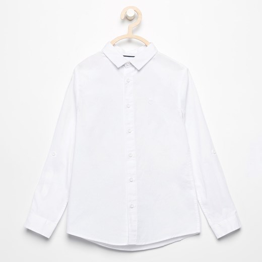Reserved - Bawełniana koszula - Biały Reserved bialy 134 