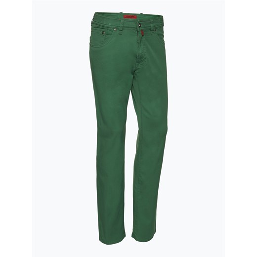 Pierre Cardin - Spodnie męskie – Deauville, zielony zielony Pierre Cardin 38-34 vangraaf